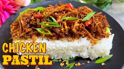 Chicken pastil na hindi masyadong masarap. Uy mali ah..